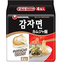 【農心 ジャパン】カムジャ麺じゃがいもの麺でもちもち　1袋100g×20袋セット Amazon.co.jp: Nongshim 農心 公式 カムジャ麺 ジャガイモ麺（袋